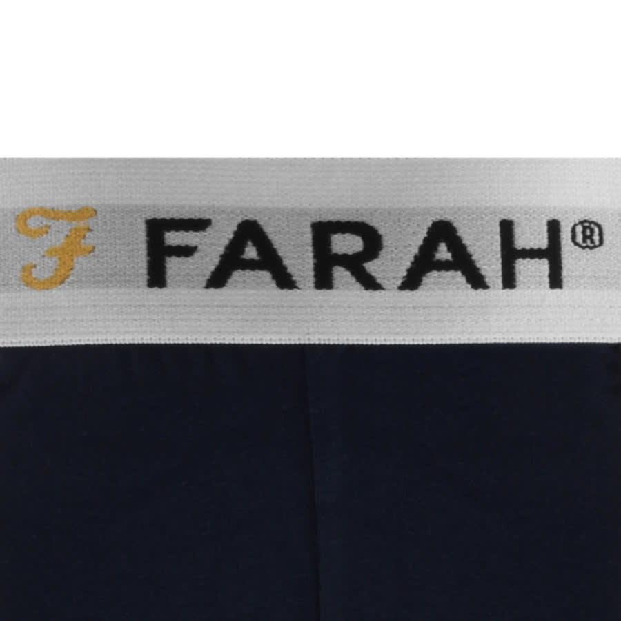 Alternative Image for ProductFarah Vintage Lundy 2 Pack Boxer Shorts Black3